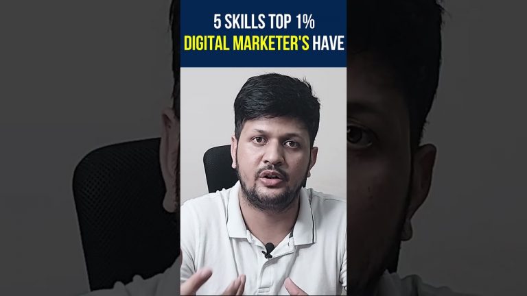 5 HIGH DEMAND Digital Marketing Skills In India