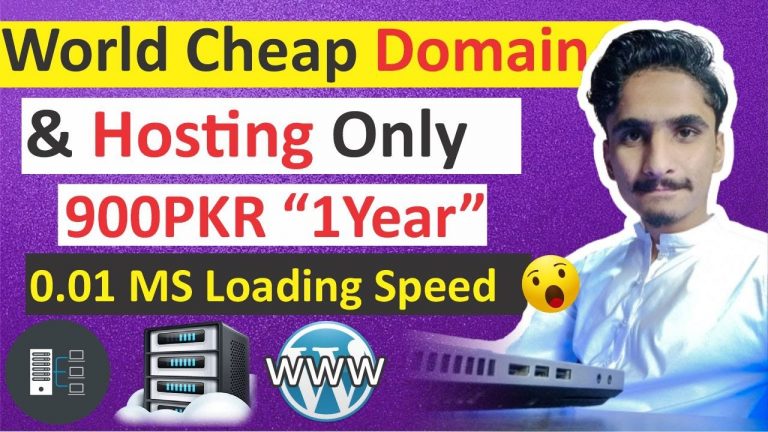 Best Cheap Domain and Hosting Only 900 | Domain & Hosting Only 900 For 1 Year | CheapDomainHosting