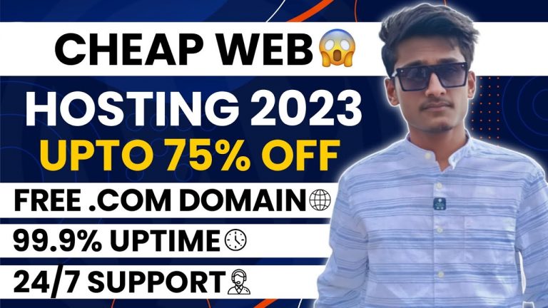 Best & Cheap Web Hosting In 2023 || Cheap Web Hosting || Free Domain || hosting