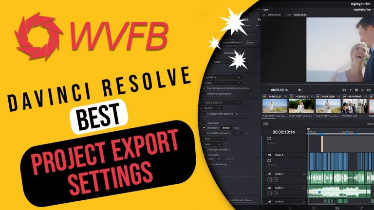 Best Export Settings DaVinci Resolve 18 | Free Project Template Download