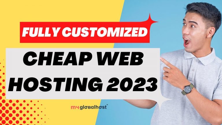 Best Web Hosting 2023 | Custom Hosting Plan by myglobalHOST