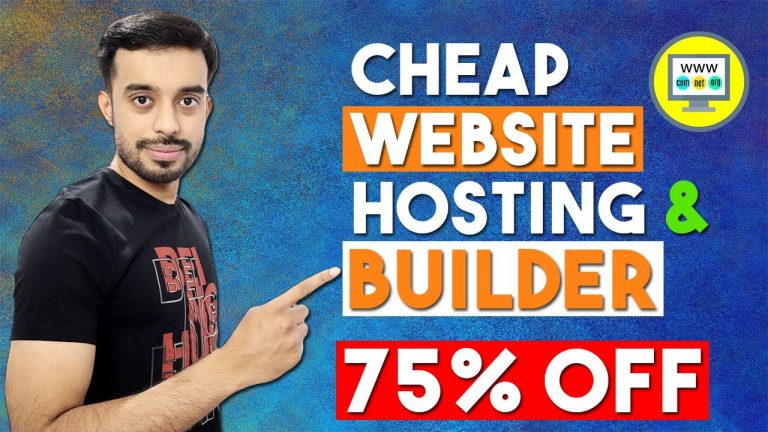 Cheap Website Hosting and Builder | Best Cheap Web Hosting and Website Builder