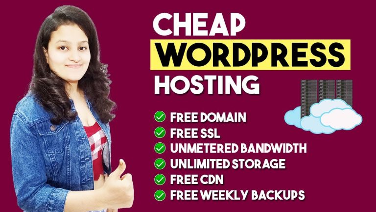 Cheap WordPress Hosting with Free Domain | Best Cheap WordPress Hosting