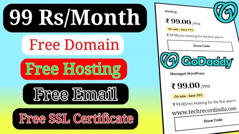 Cheap web hosting | Free Domain | Free Hosting | Cheap Hosting Godady |hosting domain freedomain