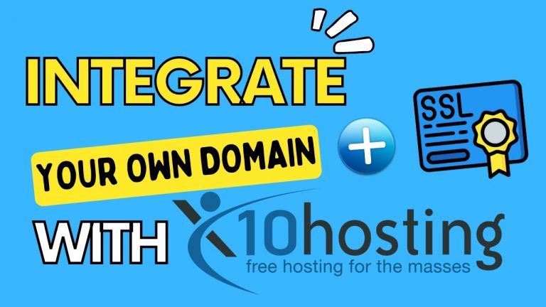 [Free Hosting] Using Your Own Domain With x10hosting’s Free Plan