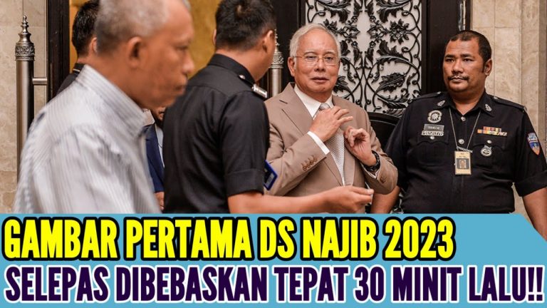 GAMBAR PERTAMA DS NAJIB 2023!! SELEPAS DIBEBASKAN TEPAT 30 MINIT LALU!!