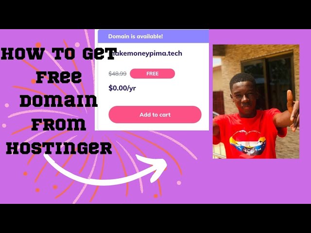 HOW TO GET FREE HOSTINGER DOMAIN NAME AND FREE HOSTING