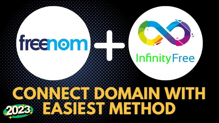 How to Connect Freenom Domain to Infinityfree Hosting [2023 Updated Method]