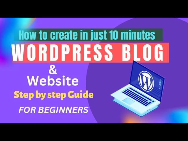 How to Creat a Blog or Website in Just 10 Minutes Using WordPress @JimOmari