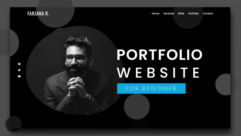 How to make portfolio website in WordPress FREE | Elementor