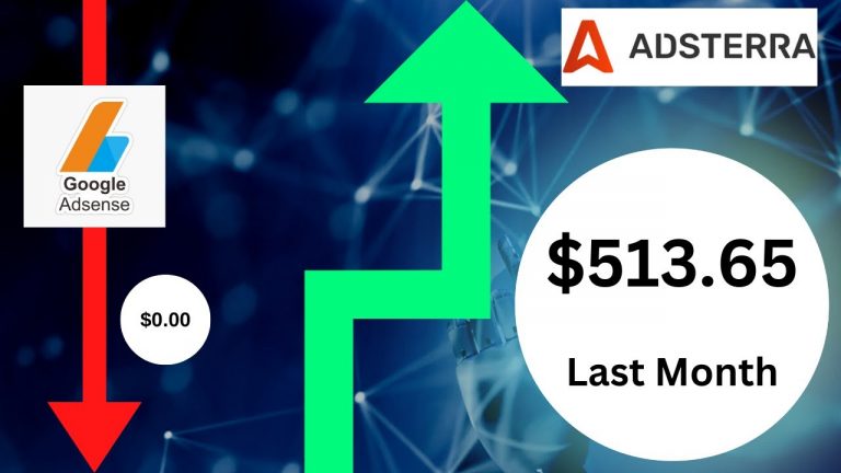 Make Money with Adsterra | Best Google AdSense Alternatives 2023