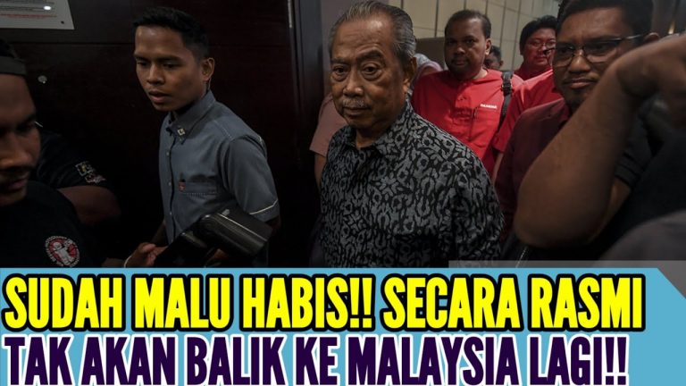 SUDAH MALU HABIS!! SECARA RASMI TAK AKAN BALIK KE MALAYSIA LAGI!!