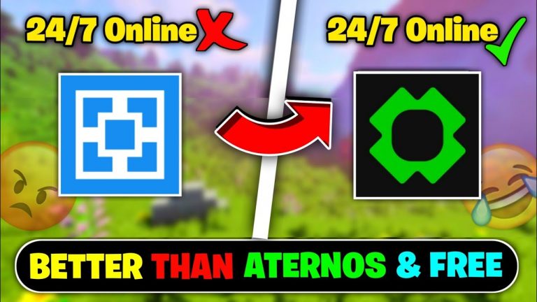 This Server Hosting is Better than Aternos | Free + 24/7 Online !