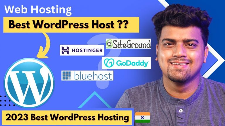best web hosting for wordpressCreate WordPress Website with Best Website Hosting India 2023