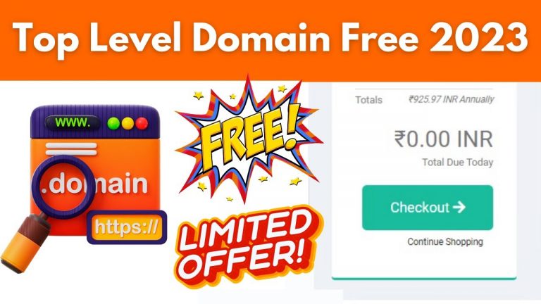 Get Free Top level Domain | Free Domain name | Top Level Domain Free