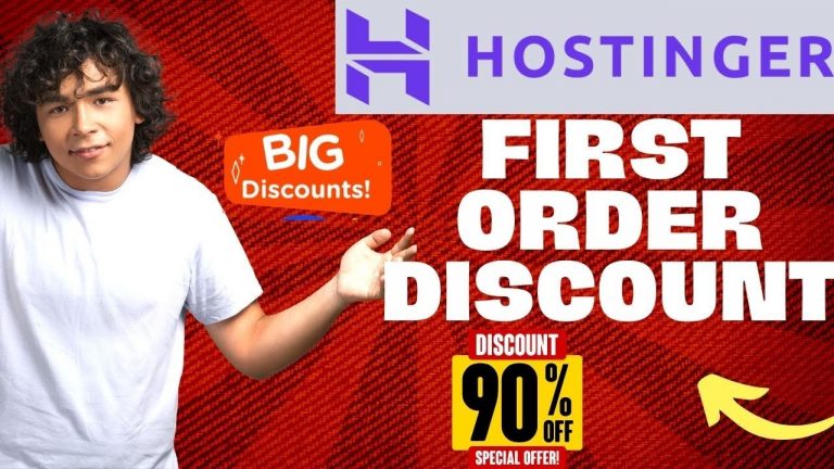 Any First Order Discount at Hostinger? – 91% Off