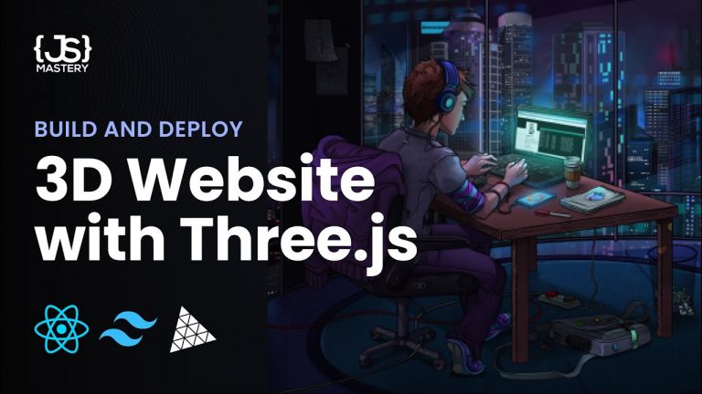 Build and Deploy an Amazing 3D Web Developer Portfolio in React JS | Beginner Three.js Tutorial