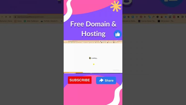 Free Domain And Hosting – Life Time