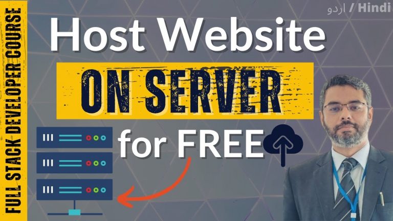 How to Host website on server FREE| How to upload a website on server | Website Hosting Urdu
