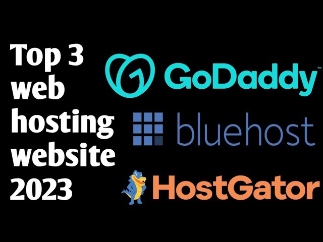 Top 3 best web hosting and domain service provider for your website