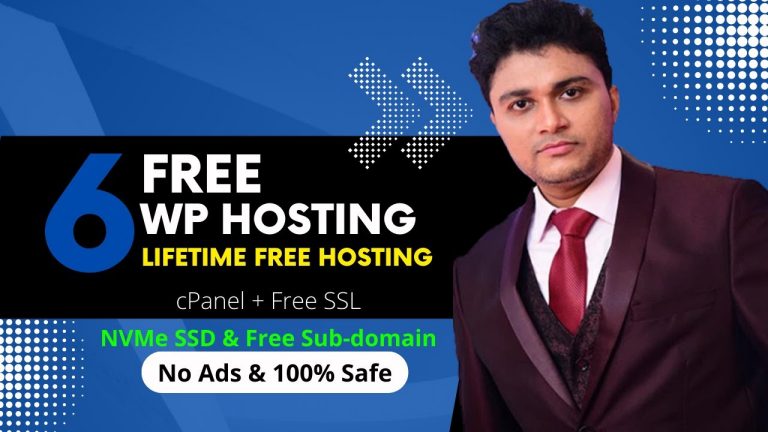 [Top 6] Lifetime Free Hosting + Free Domain + Free SSL + WordPress With cPanel Hosting 2023