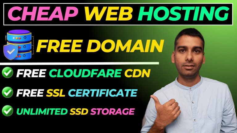 Free domain 2023 | Best cheap web hosting | Hostinger wordpress | Free SSL