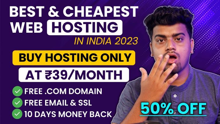 Cheap Web Hosting 2023 || Get Best Web Hosting from 39/- NVME SSD Hosting, Free Domain, Hostmatical