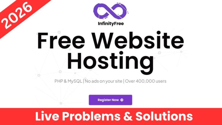 Infinityfree Web Hosting – How to Create WordPress Website With Infinityfree (Complete TUTORIAL)