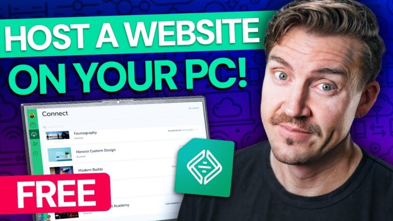 How to host a website | Easy tutorial on hosting your own website!