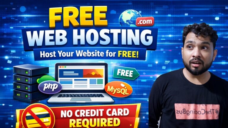 Free Web Hosting for Beginners | Host Your Website for FREE (No Credit Card)