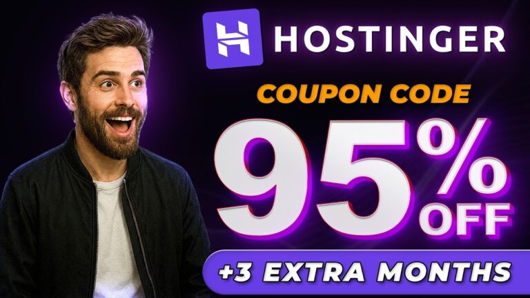 Hostinger Coupon Code 2026 | Expert Hostinger Review | Hostinger Website Builder