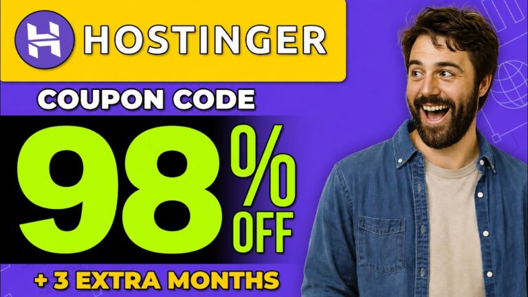 Hostinger Coupon Code 2026 | Hostinger Review By Expert | Hostinger Website Builder