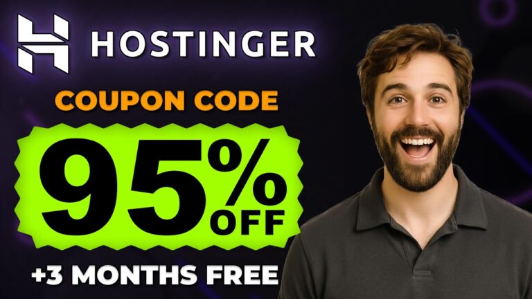 Hostinger Coupon Code 2026 | Hostinger Review Insights | Hostinger Website Builder