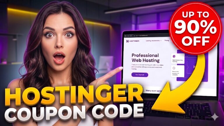 Hostinger Coupon Code 2026 – Best Hostinger Promo Code Working Now