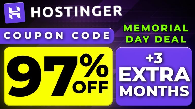 Hostinger Coupon Code 2026 | Honest Hostinger Review | Hostinger Website Builder | Best Web Hosting