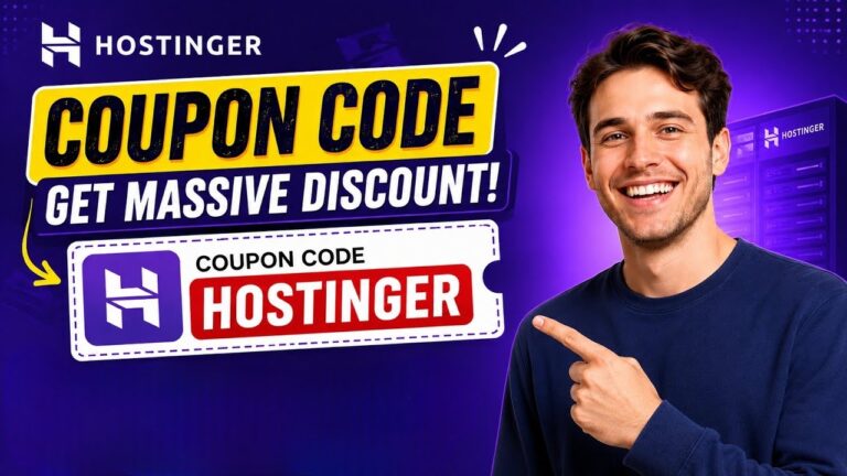 Hostinger Coupon Code (WORKING & VERIFIED) | Big Discount on Web Hosting