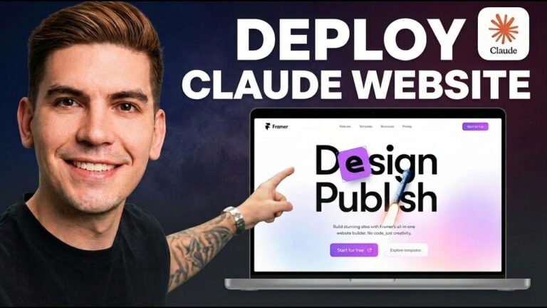 The RIGHT Way to Deploy A Claude AI Website + FREE Database (Nobody Explains This)