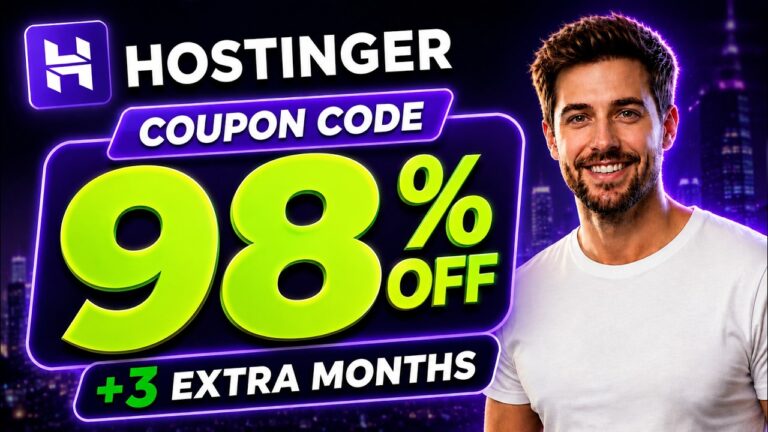 Hostinger Coupon Code 2026 | Hostinger Review | Hostinger Website Builder | Best Web Hosting