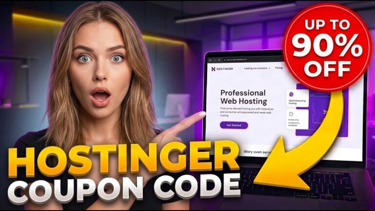 Hostinger Coupon Code 2026 – Huge Discount on Hosting & Domains