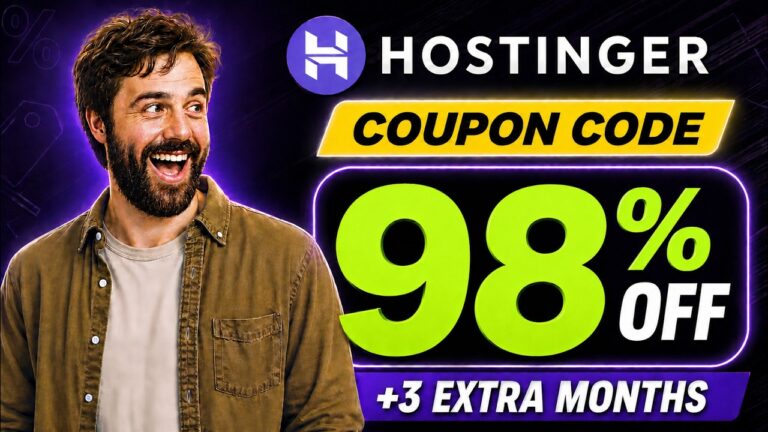 Hostinger Coupon Code Today | Hidden Extra 20% Discount