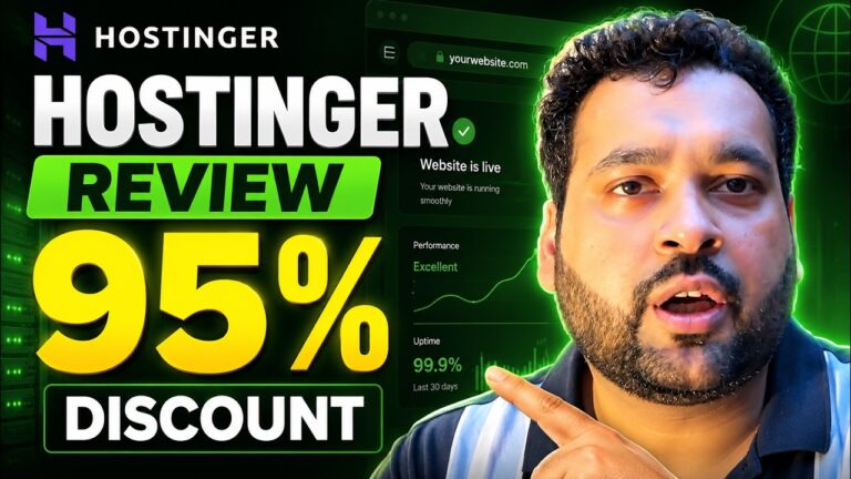 Hostinger Review 2026: Best Web Hosting for Beginners + 95% Discount