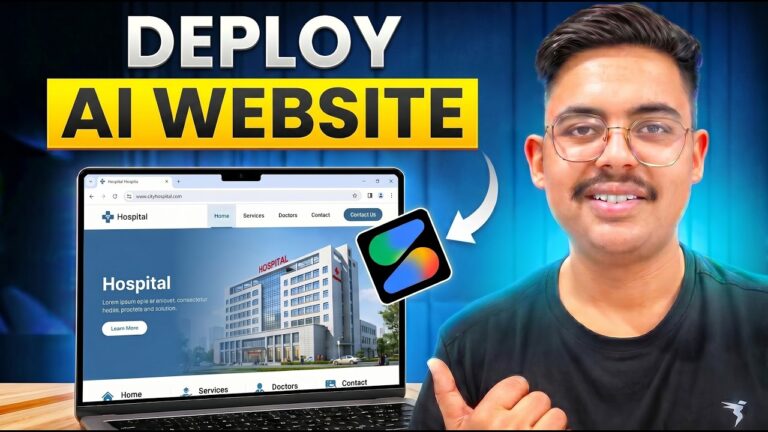 How to Deploy Google AI Studio Website on Internet with Free Domain (Step by Step)